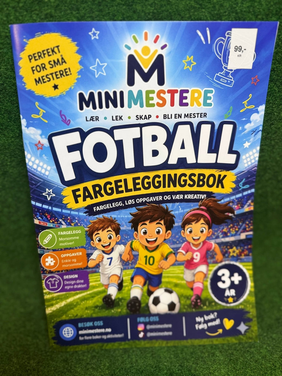 MiniMestere – Fotball Fargeleggingshefte - TheFootballIdiots