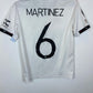 Adidas Manchester United Away 22/23 Martinez 6 Kids