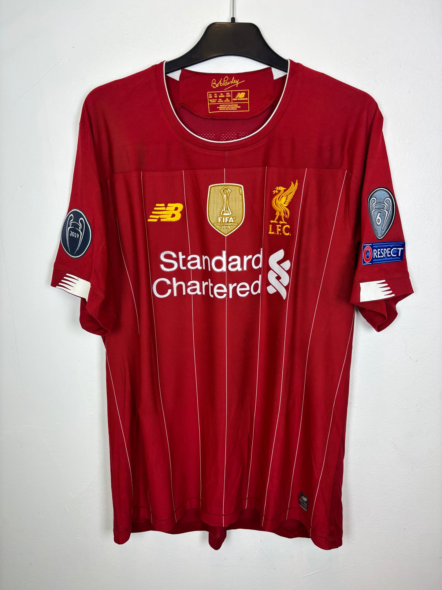 New Balance Liverpool Home 19/20 Robertson 26 - 8/10