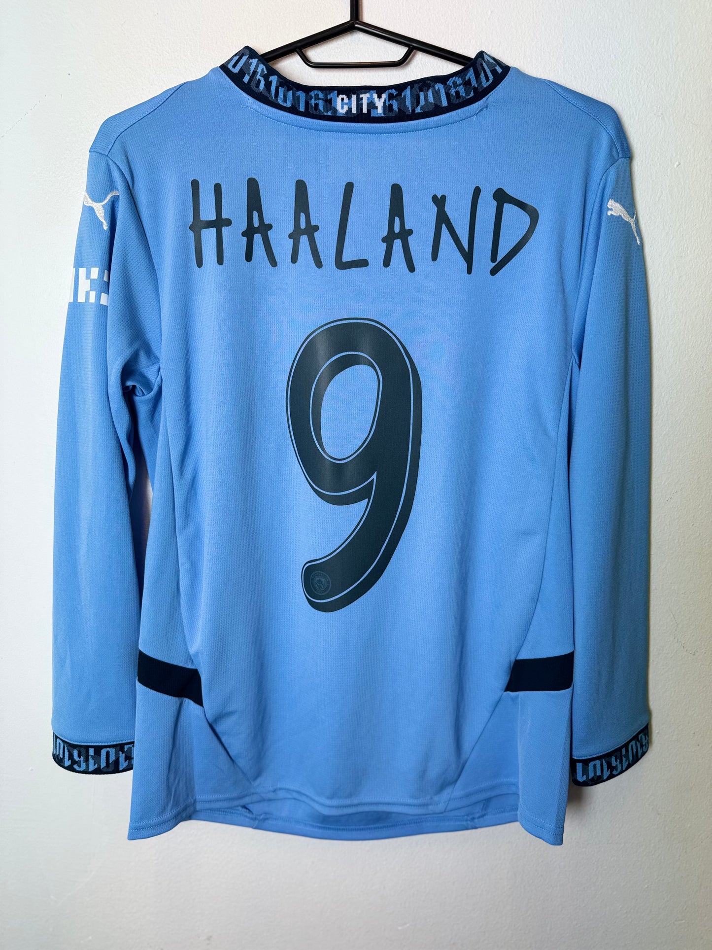 Puma Manchester City Home 24/25 LS Haaland 9 Kids - 10/10
