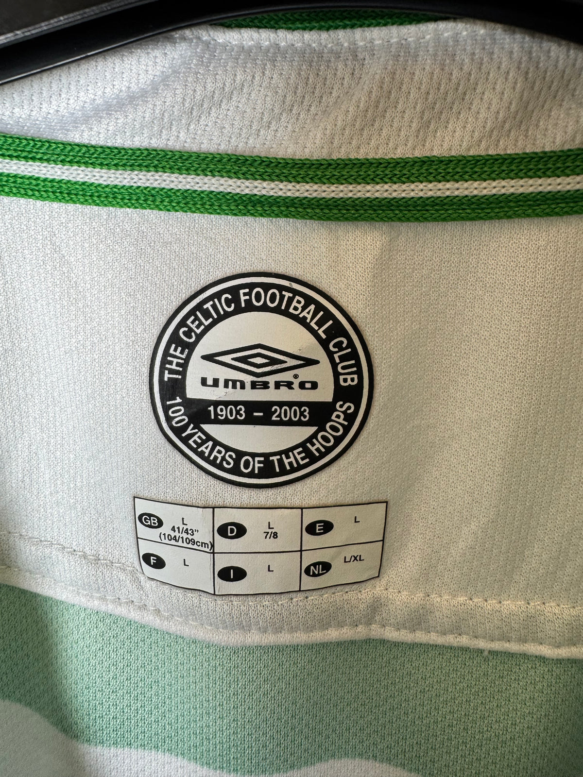 Umbro Celtic Home 04/05 Larsson 7 - 8/10