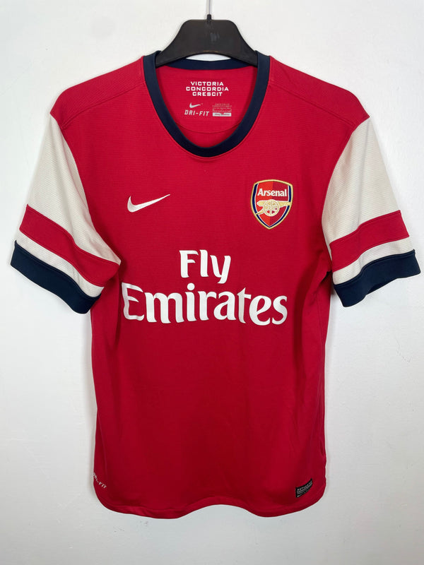 Nike Arsenal home shirt 2012/14 with Arteta 8 in excellent condition size M
