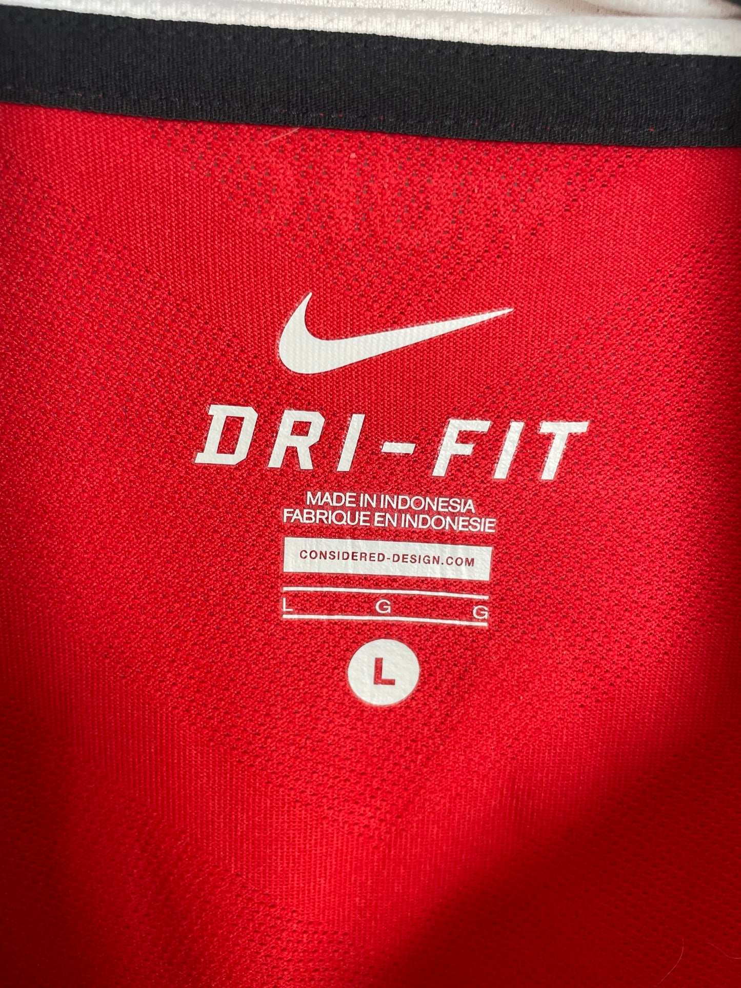 Nike Manchester United Home 10/11 LS Nani 17 - 9/10