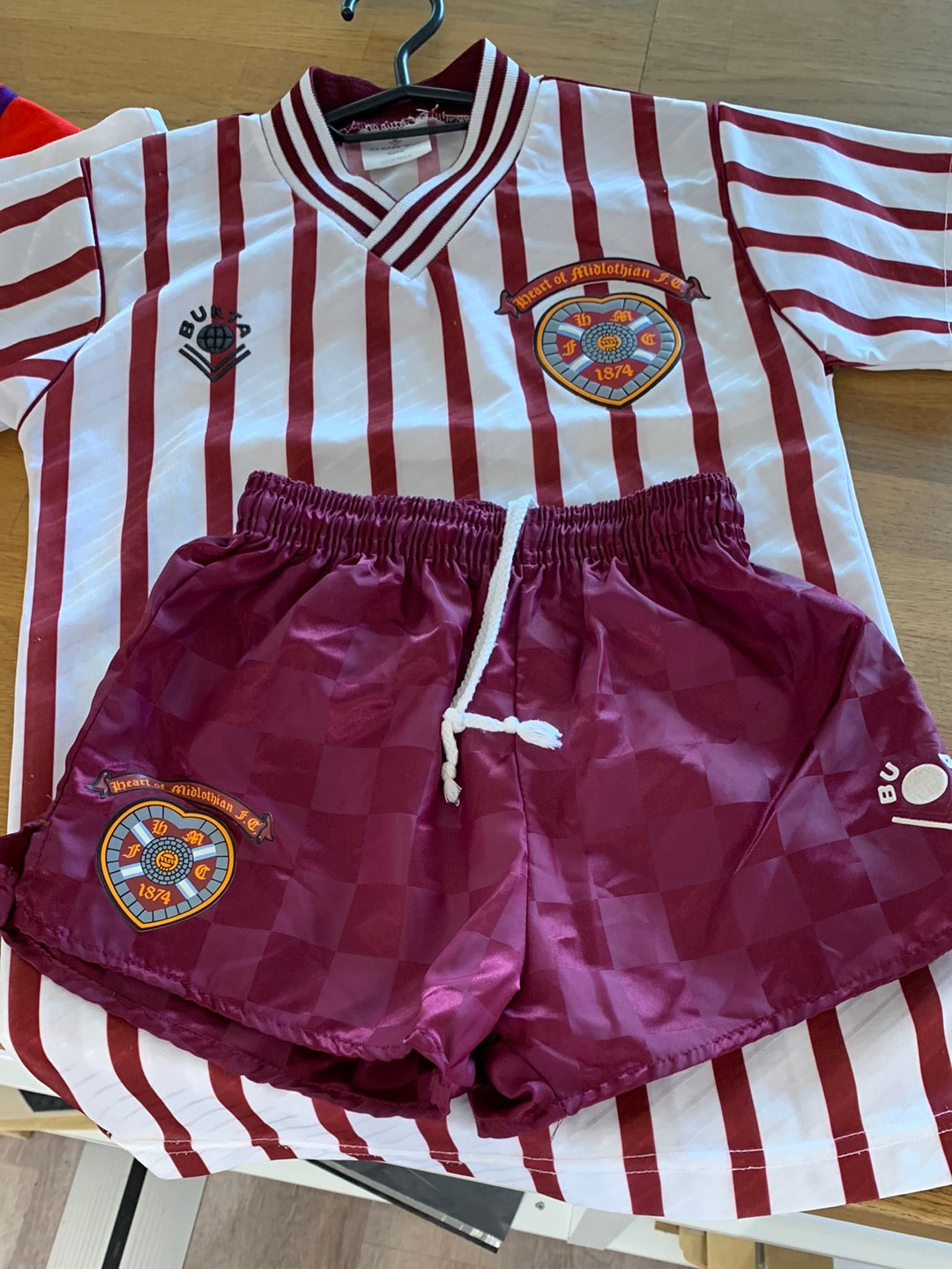 Heart of Midlothian Away 88/89 Kids