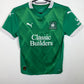 Plymouth Argyle home shirt 2024/25 with Randell 20, kids size 11-12 years in excellent condition