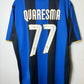 Nike Inter Milan Home 08/09 Quaresma 77 - 9/10 - TheFootballIdiots