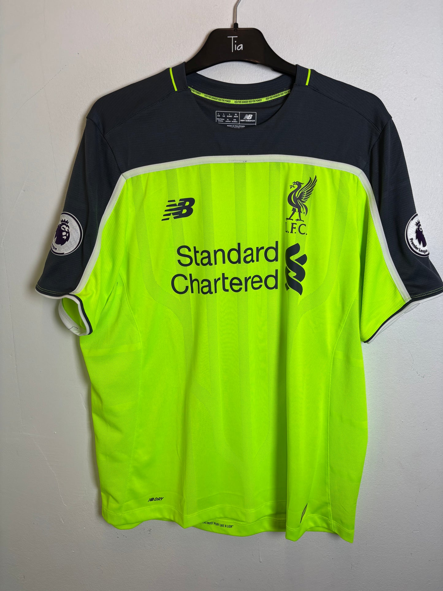 New Balance Liverpool Third 16/17 Origi 27 Player Spec - 9/10