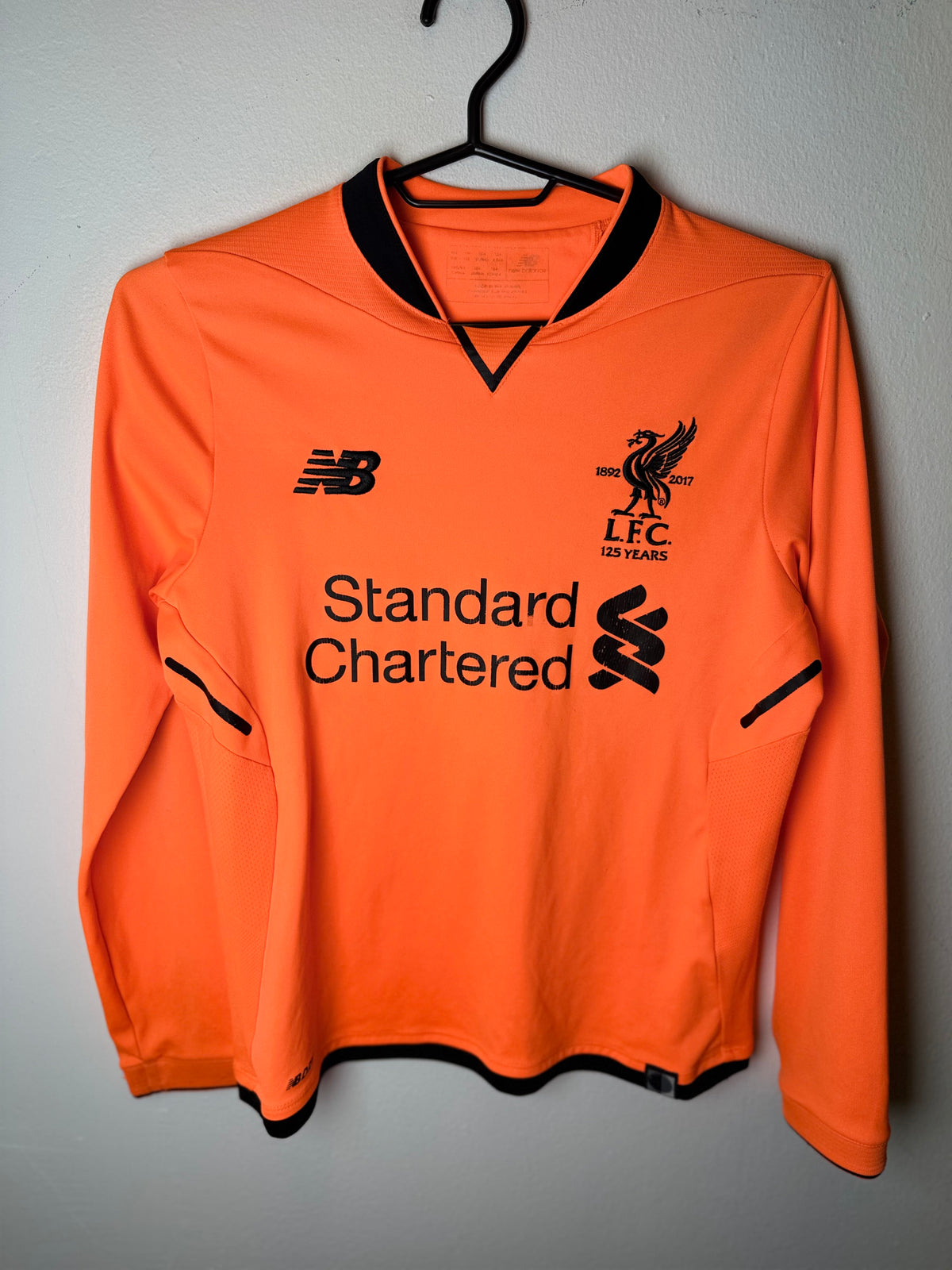 New Balance Liverpool Third 17/18 Salah 11 LS Kids - 7/10