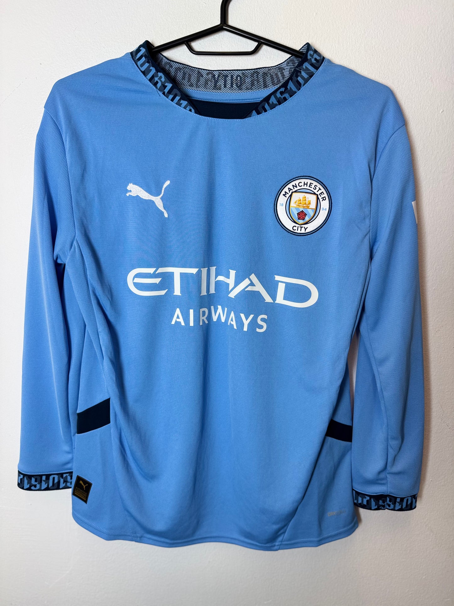 Puma Manchester City Home 24/25 LS Haaland 9 Kids - 10/10