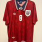 Umbro England Away 1994 Gascoigne 8 - 7/10