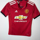 Adidas Manchester United Home 17/18 Rashford 19 Kids - 8/10 - TheFootballIdiots