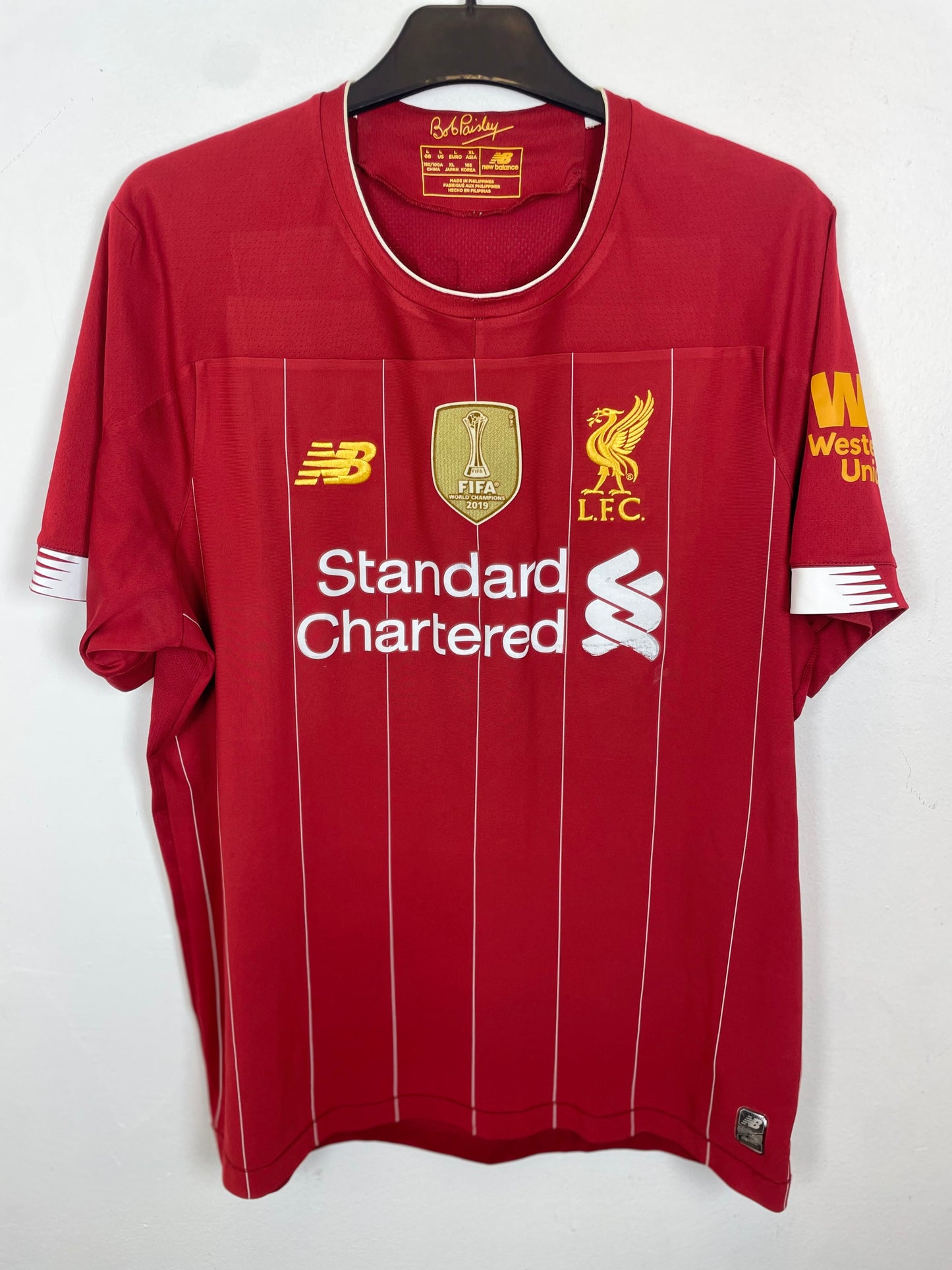 New Balance Liverpool Home 19/20 Chamberlain 15 - 8/10