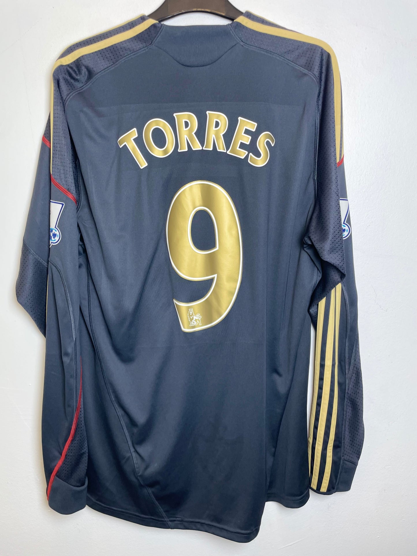 Adidas Liverpool Away 09/10 Torres 9 LS - 9/10
