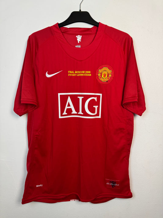 Manchester United Home 07/09 Rooney 10 Signed Beckett