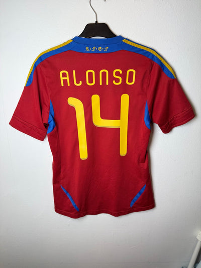 Adidas Spain Home 10/11 Alonso 14 - 8/10 - alternate view
