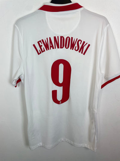 Nike Poland Home 20/21 Lewandowski 9 - 9/10 - alternate view