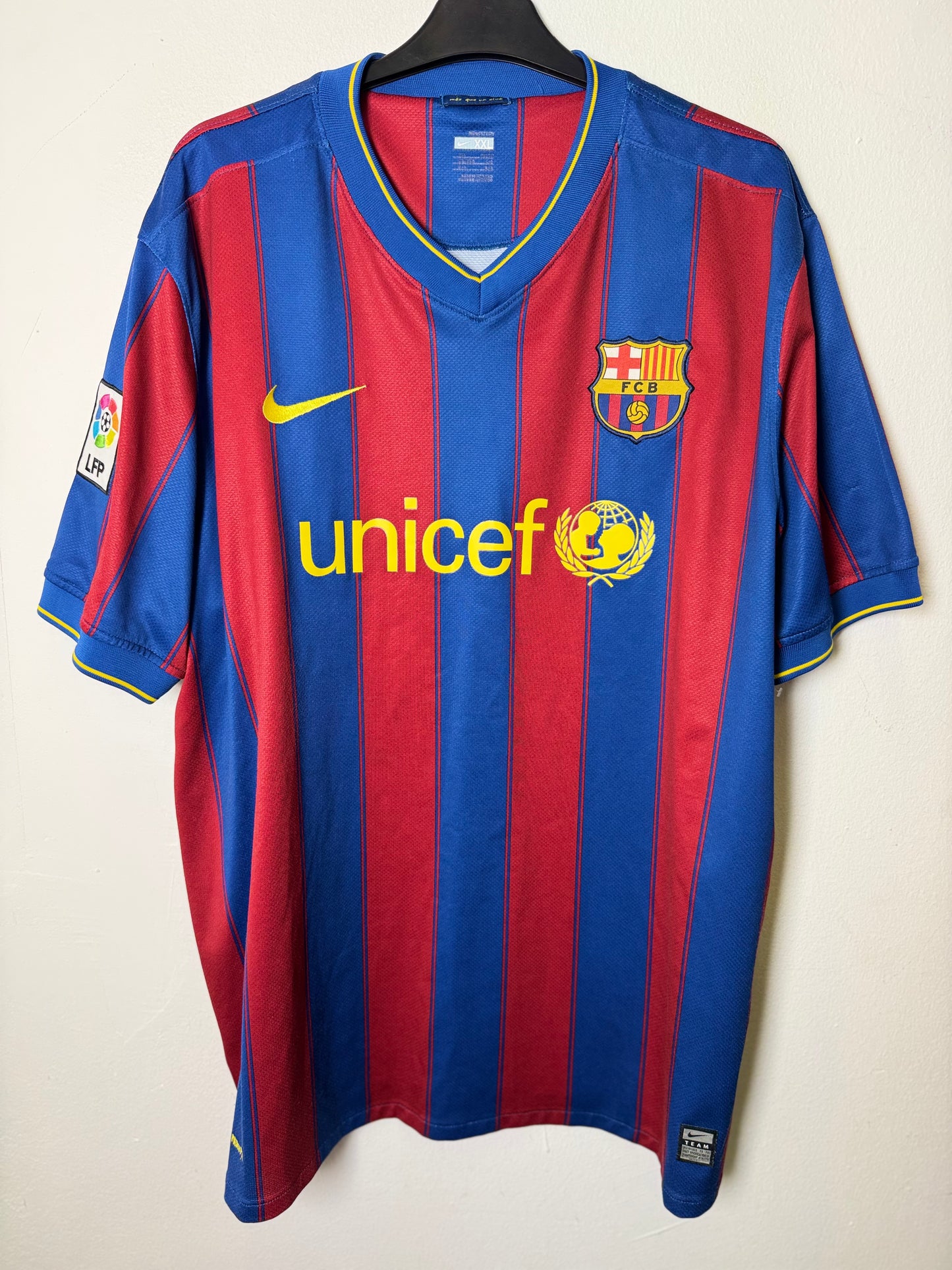 Nike Barcelona Home 09/10 Ibrahimovic 9 - 8/10