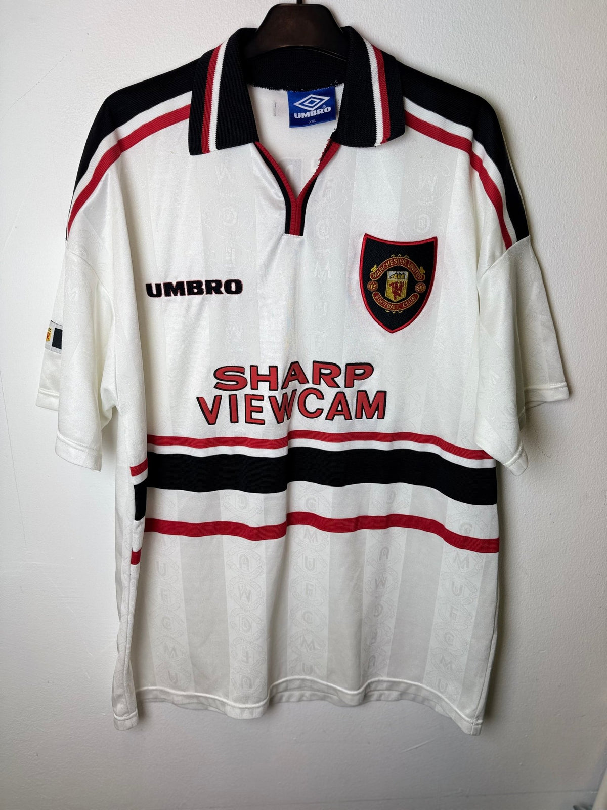 Umbro Manchester United Away 97/99 Berg 21 - 8/10