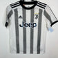 Adidas Juventus home shirt 2022/23 kids size 11-12Y in excellent 9/10 condition, classic black and white stripes