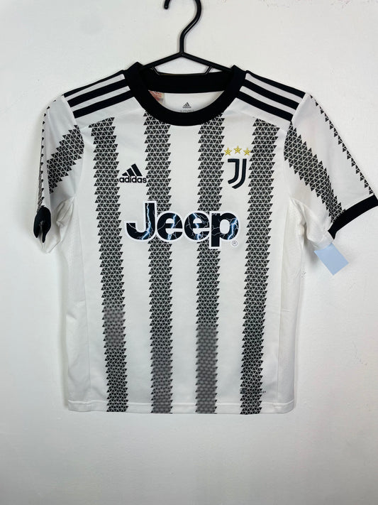 Adidas Juventus home shirt 2022/23 kids size 11-12Y in excellent 9/10 condition, classic black and white stripes