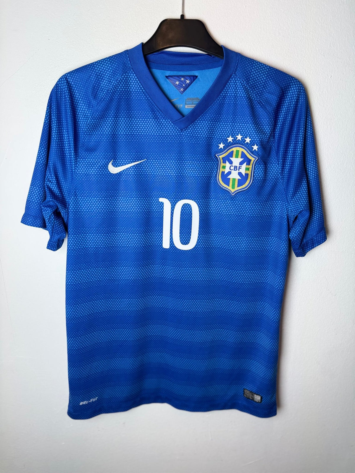 Nike Brazil Away 14/15 Neymar jr 10 - 9/10
