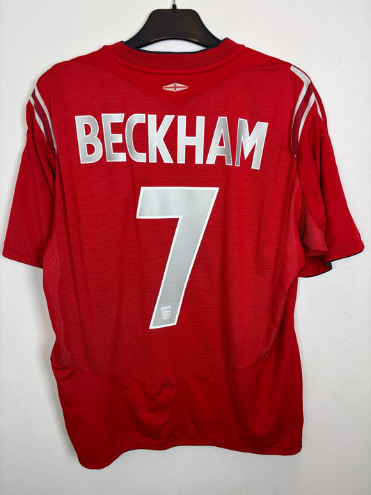 England Away 04/06 Beckham 7 - 7/10