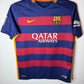 Nike Barcelona Home 15/16 Kids - 8/10