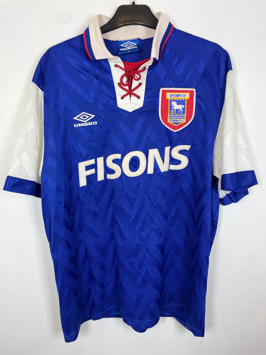 Ipswich Town Home shirt 92/94