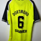 Nike Borussia Dortmund Home 95/96 Sammer 6 - 9/10 - TheFootballIdiots