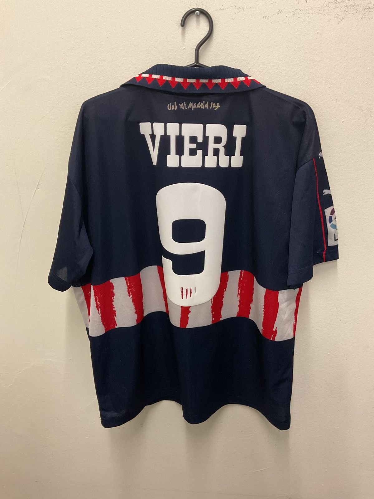 Puma Atletico Madrid Away 97/98 Vieri 9 - 7/10 - TheFootballIdiots