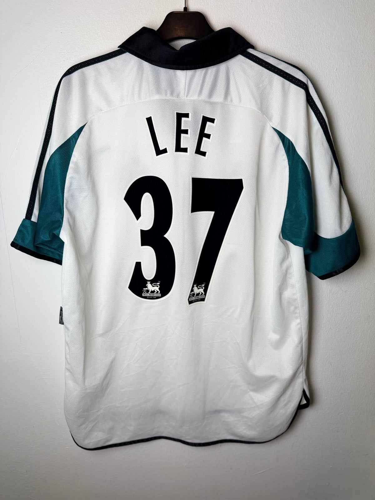 Adidas Newcastle United Away 99/00 Lee 37 - 9/10 - TheFootballIdiots