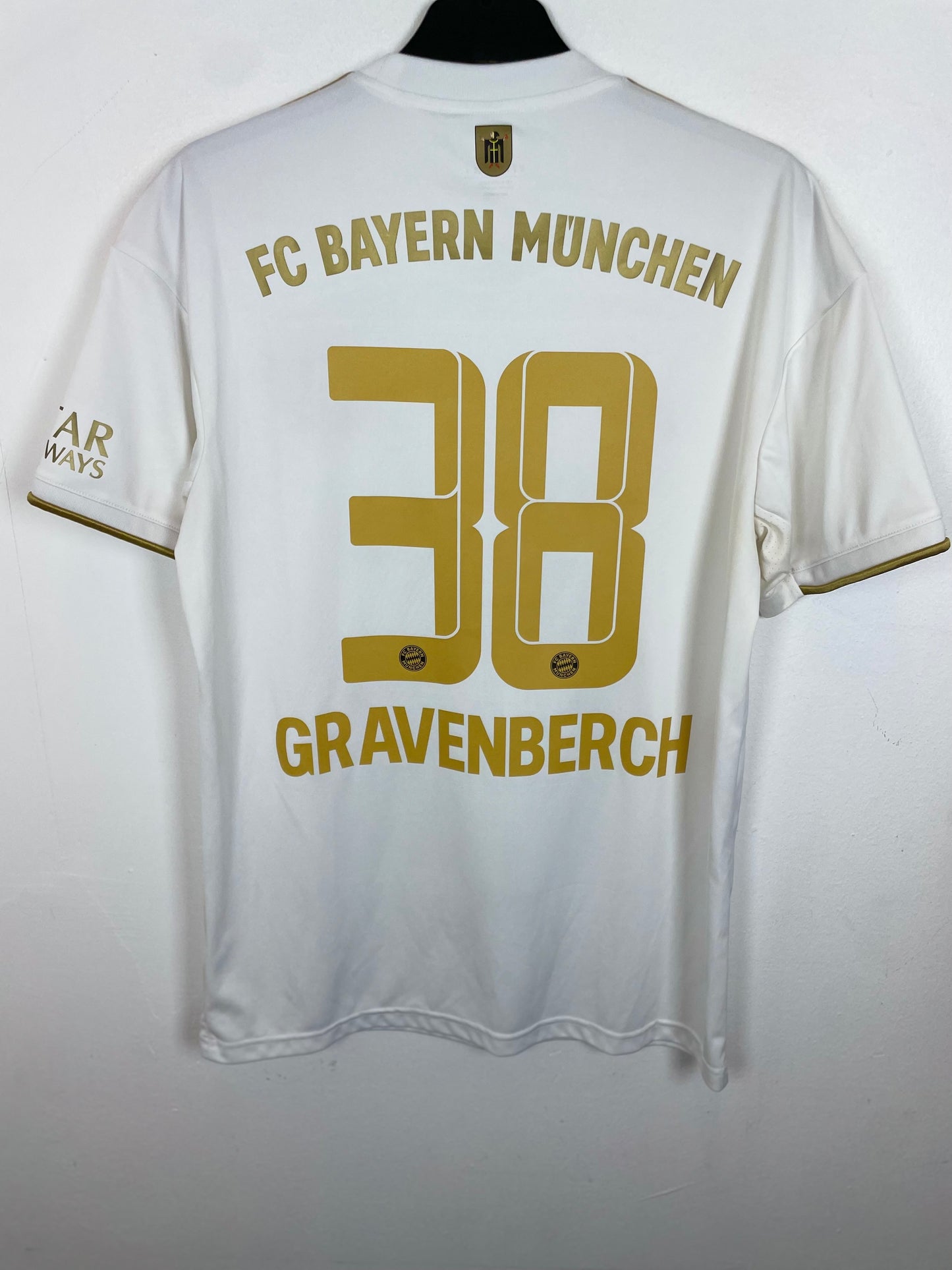 Adidas Bayern Munchen Away 22/23 Gravenberch 38 - 9/10