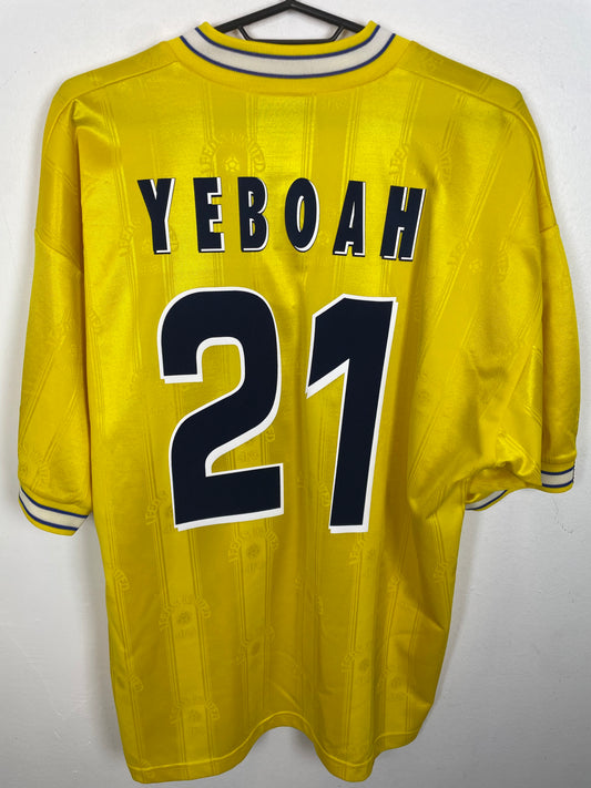 Leeds United Away 96/97 Yeboah 21