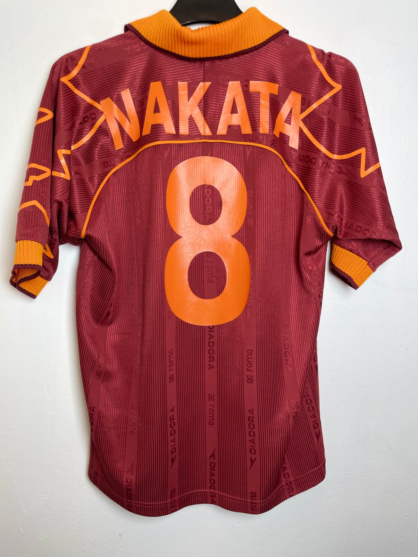 Diadora AS Roma Home 99/00 Nakata 7 - 9/10