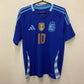Argentina Away 2024 Messi 10