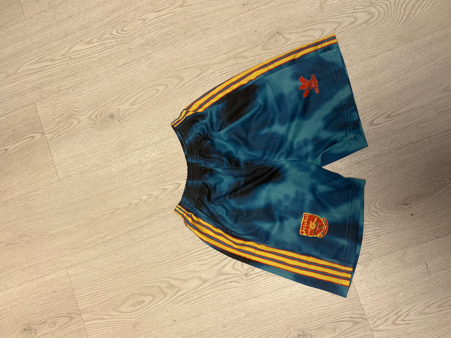Adidas Arsenal Human Race Training 20/21 Saka 7 Inc. Original Shorts Kids - 8/10
