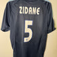 Adidas Real Madrid Away 03/04 Zidane 5 - 8/10
