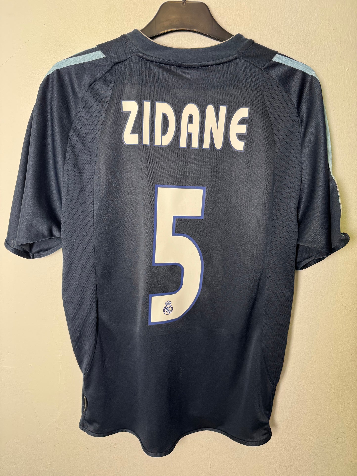 Adidas Real Madrid Away 03/04 Zidane 5 - 8/10