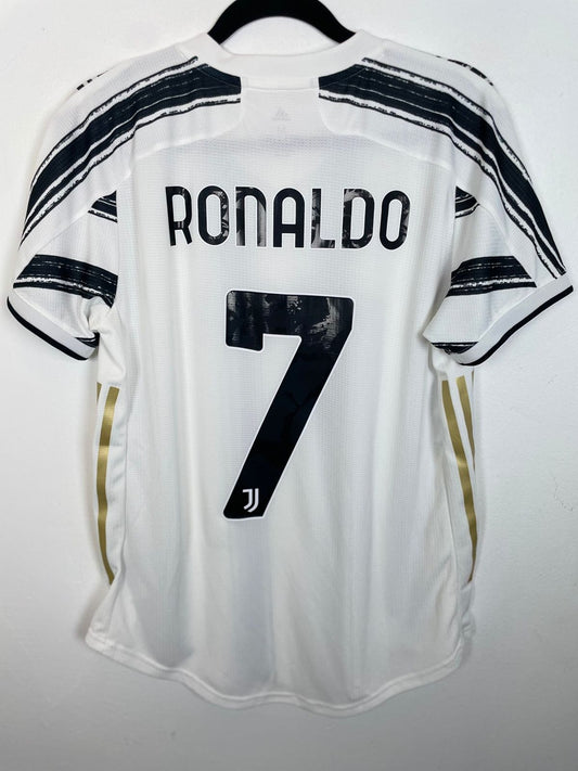 Adidas Juventus Home 20/21 Ronaldo 7 Player Spec Women’s - 9/10 - TheFootballIdiots
