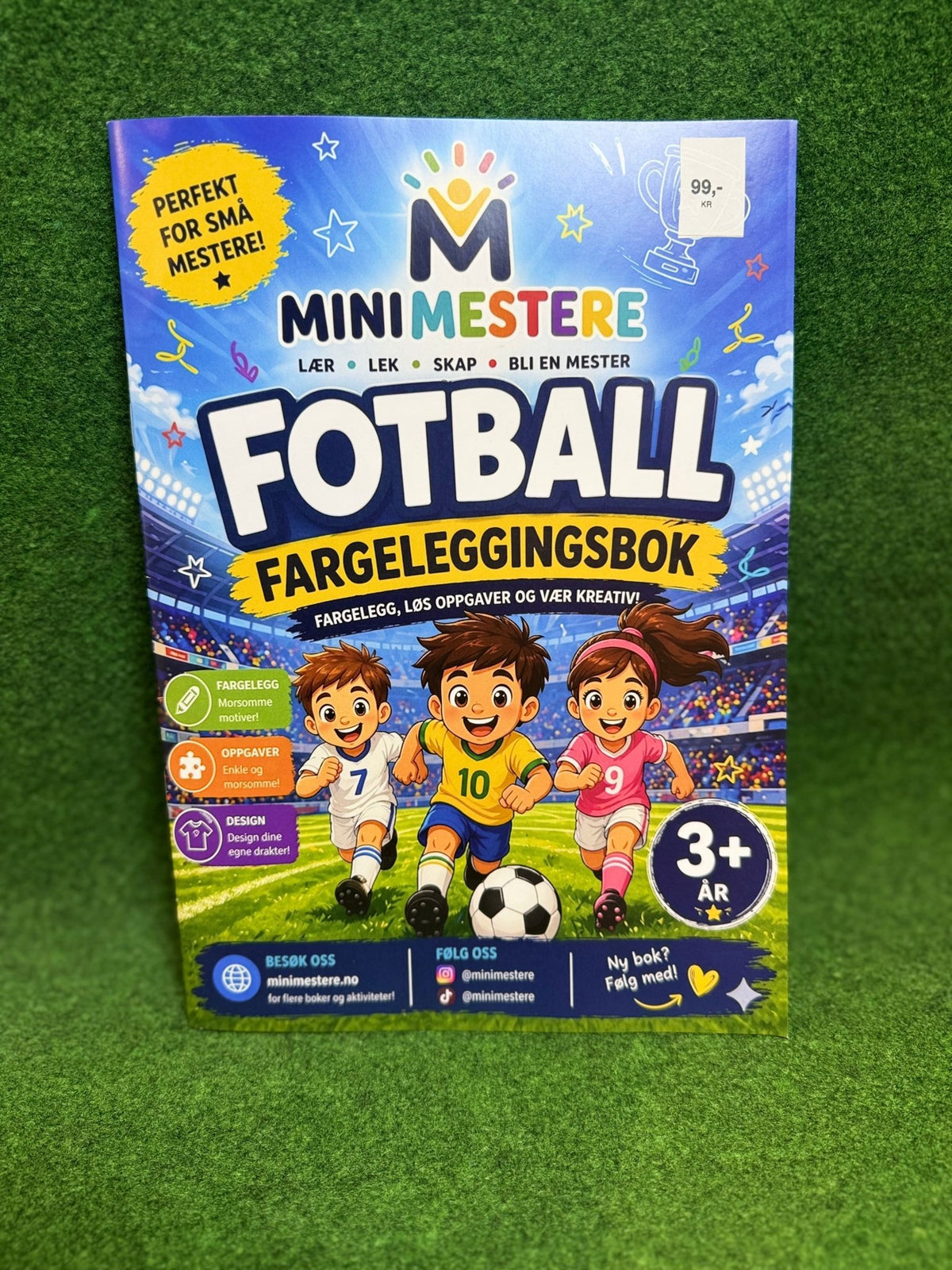 MiniMestere – Fotball Fargeleggingshefte - TheFootballIdiots