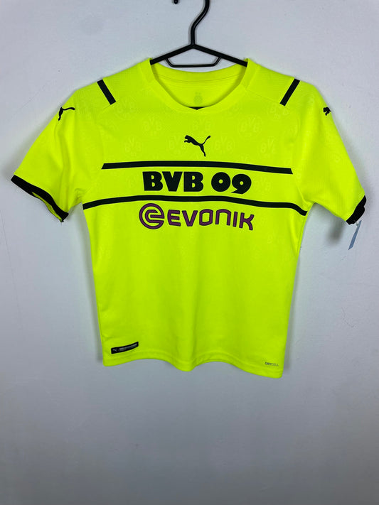 Puma Borussia Dortmund third kit 21/22 with Bellingham 22 in kids size 11-12Y, excellent condition