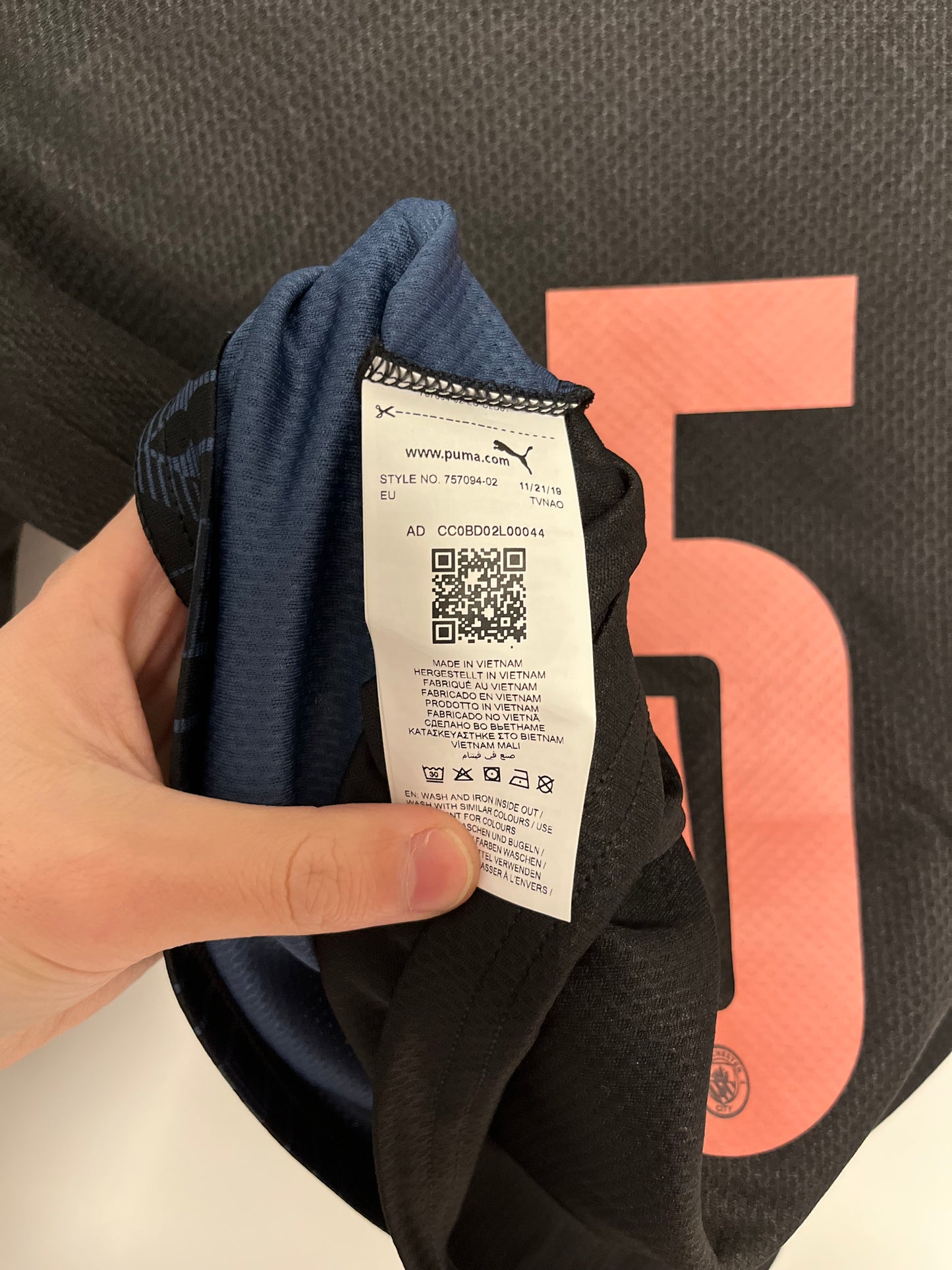 Manchester City Away 20/21 kids