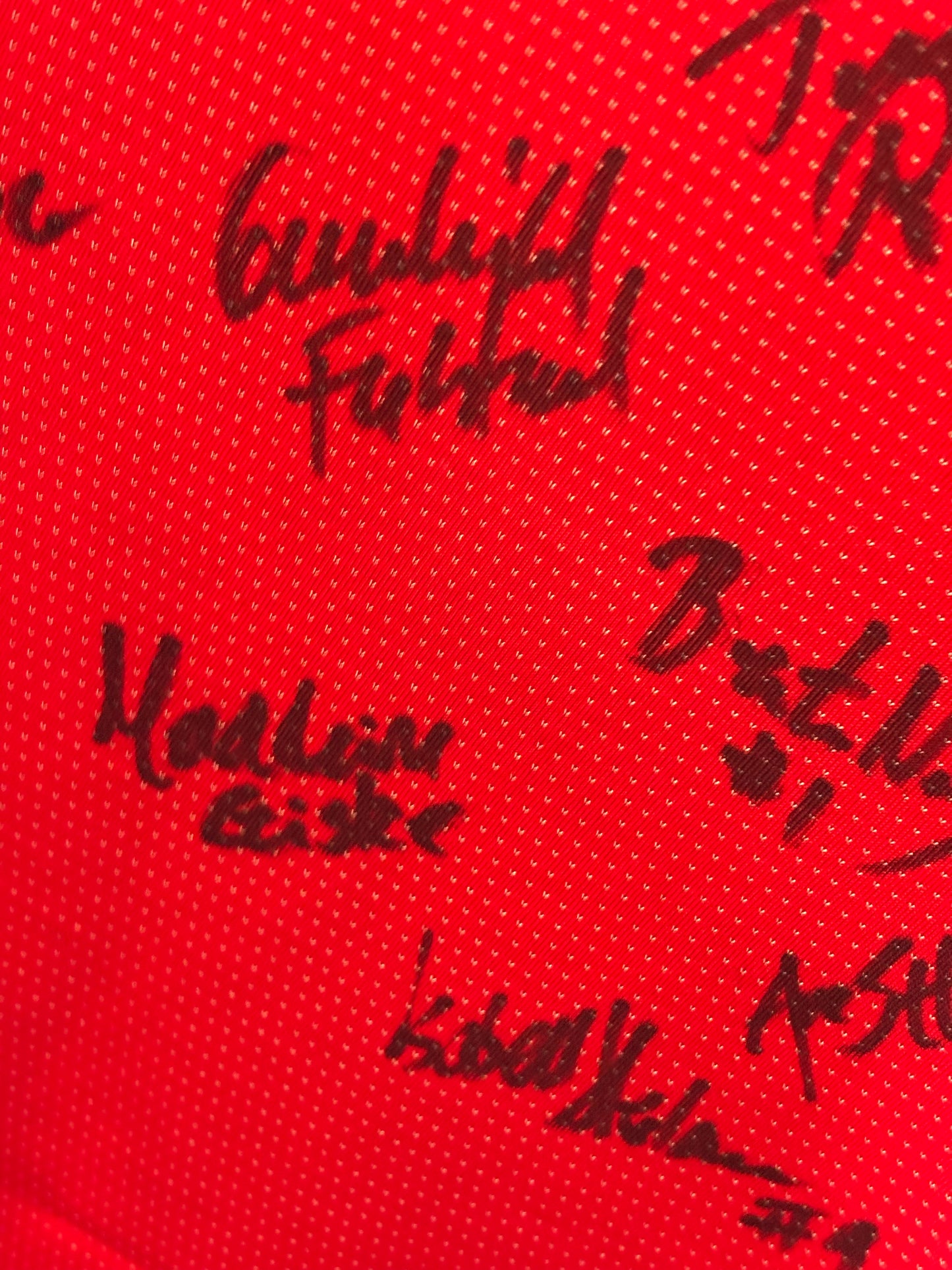 Umbro Norway Home 2004 Squad signed by Norway women’s team - 8/10