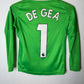 Adidas Manchester United 17/18 GK De Gea 1 Kids - 8/10 - TheFootballIdiots