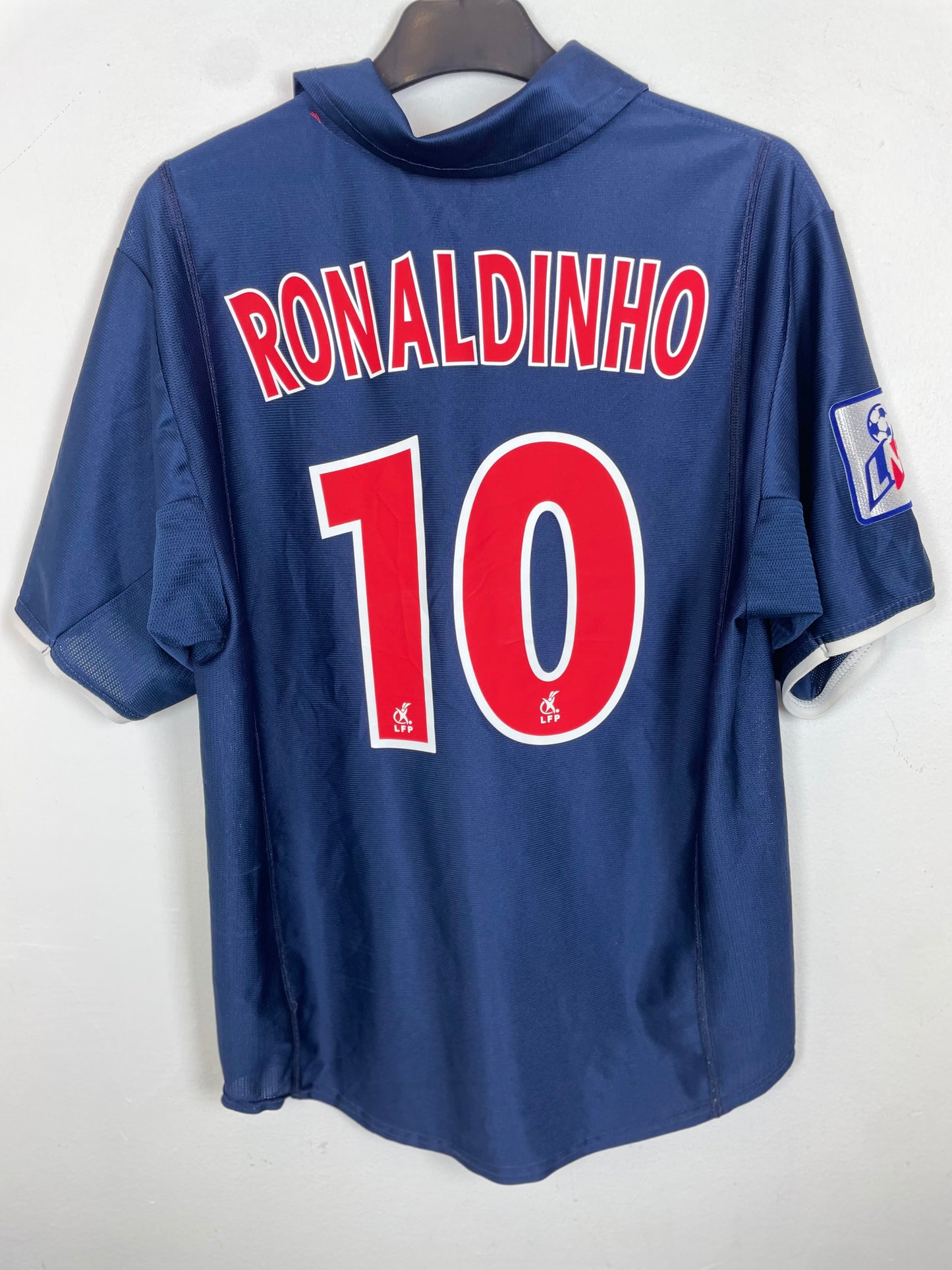 Nike PSG Home 00/02 Ronaldinho 10 - 8/10