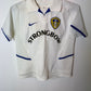 Nike Leeds Home 02/03 Smith signed? Kids incl shorts - 8/10