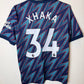 Adidas Arsenal 21/22 Third Xhaka 34 Kids - 9/10