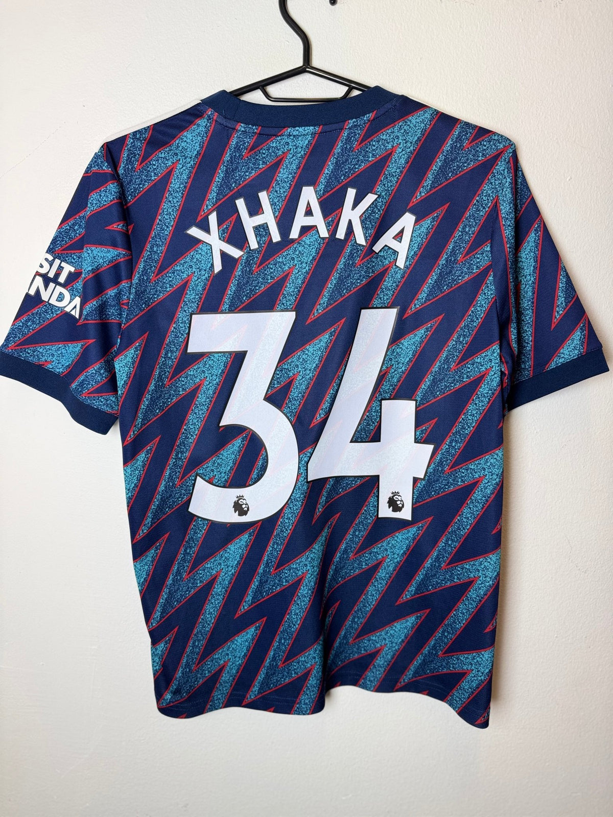 Adidas Arsenal 21/22 Third Xhaka 34 Kids - 9/10