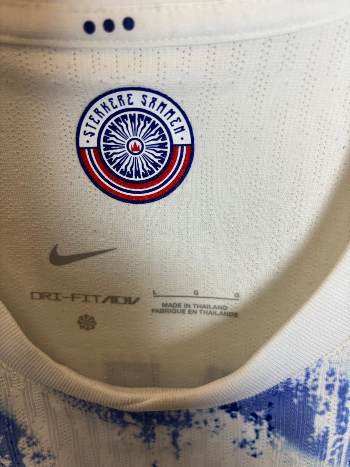 Nike Norway Away 2024 Bjørkan 17 - Matchworn/Signed - vs Czechia 22.03.2024 - TheFootballIdiots