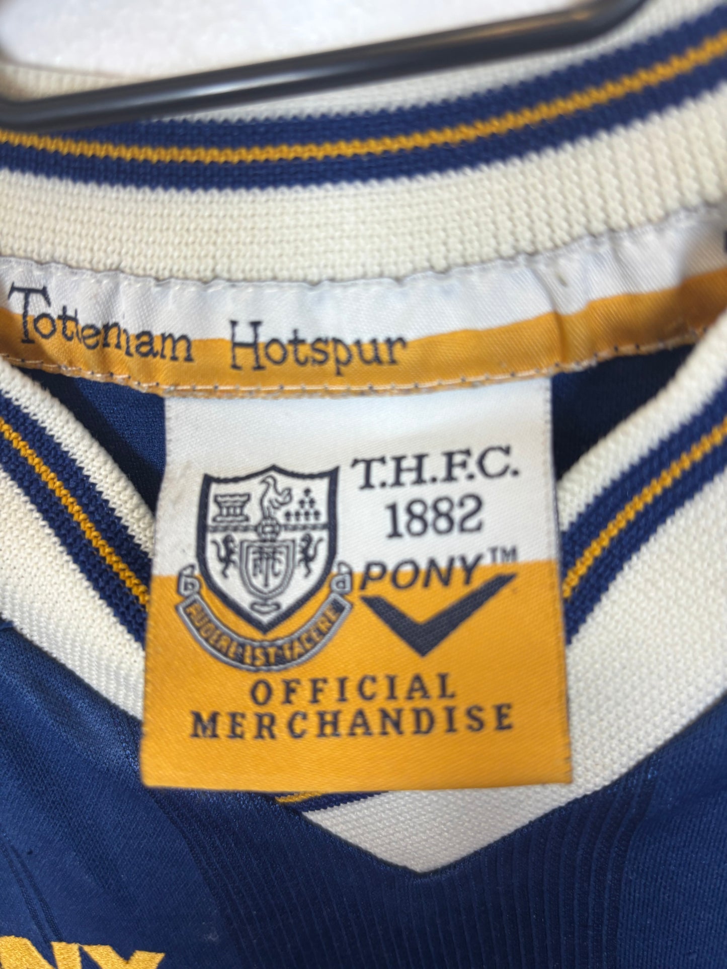 Pony Tottenham Hotspur Away 97/98 Ginola 14 kids - 8/10